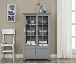 Ameriwood Glass Door 4-Shelf Bookcases -Biglots Sales 810369313
