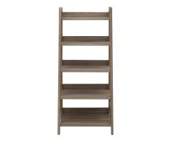 Margo Gray 5-Shelf Ladder Bookcase 14 Margo Gray 5-Shelf Ladder Bookcase -Biglots Sales 810386286 A0 2