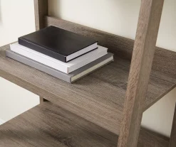 Margo Gray 5-Shelf Ladder Bookcase 17 Margo Gray 5-Shelf Ladder Bookcase -Biglots Sales 810386286 B8