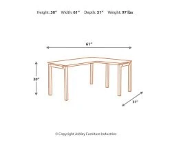 Baraga White L-Shaped Corner Desk 14 Baraga White L-Shaped Corner Desk -Biglots Sales 810389269 5