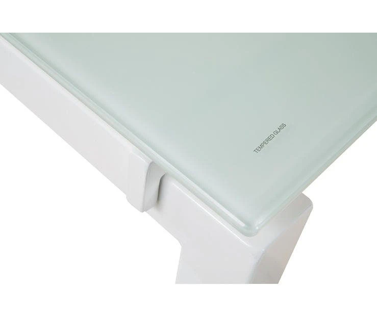 Baraga White L-Shaped Corner Desk 7 Baraga White L-Shaped Corner Desk - Image 7