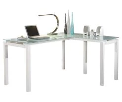 Baraga White L-Shaped Corner Desk 17 Baraga White L-Shaped Corner Desk -Biglots Sales 810389269 8