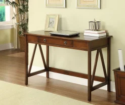 Rockford Antique Tobacco Writing Desk -Biglots Sales 810389677 4