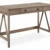 Rockford Rustic Gray Writing Desk