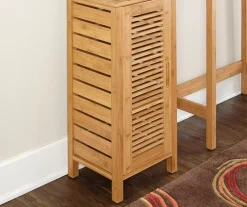 Pierce Bamboo Single Door Floor Cabinet -Biglots Sales 810389686 3