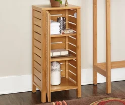 Pierce Bamboo Single Door Floor Cabinet -Biglots Sales 810389686 4