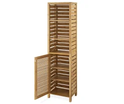 Pierce Bamboo 3-Shelf Tall Cabinet -Biglots Sales 810389688 2
