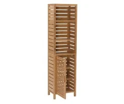 Pierce Bamboo 3-Shelf Tall Cabinet -Biglots Sales 810389688 A0 3