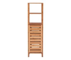 Pierce Bamboo 5-Shelf Mid Cabinet -Biglots Sales 810389690 A2 2