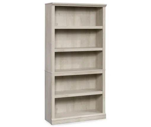 Chalked Chestnut Tan 5-Shelf Bookcase -Biglots Sales 810406220 1