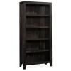 Dakota Char 5-Shelf Pine Bookcase