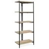 Charter Oak 5-Shelf Bookcase