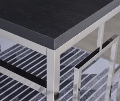 Alize Chrome Geometric Desk -Biglots Sales 810422879 1