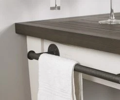 Cayla Two-Tone Rolling Kitchen Cart -Biglots Sales 810423038 2