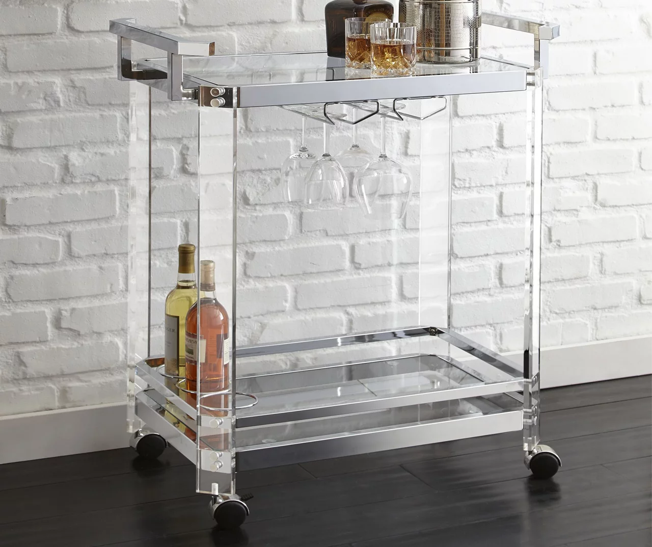 Aerin 2-Shelf Server Cart 1 Aerin 2-Shelf Server Cart