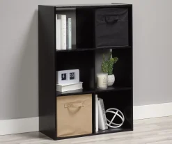 Black Oak 6-Cube Storage Organizer 9 Black Oak 6-Cube Storage Organizer -Biglots Sales 810435811 7