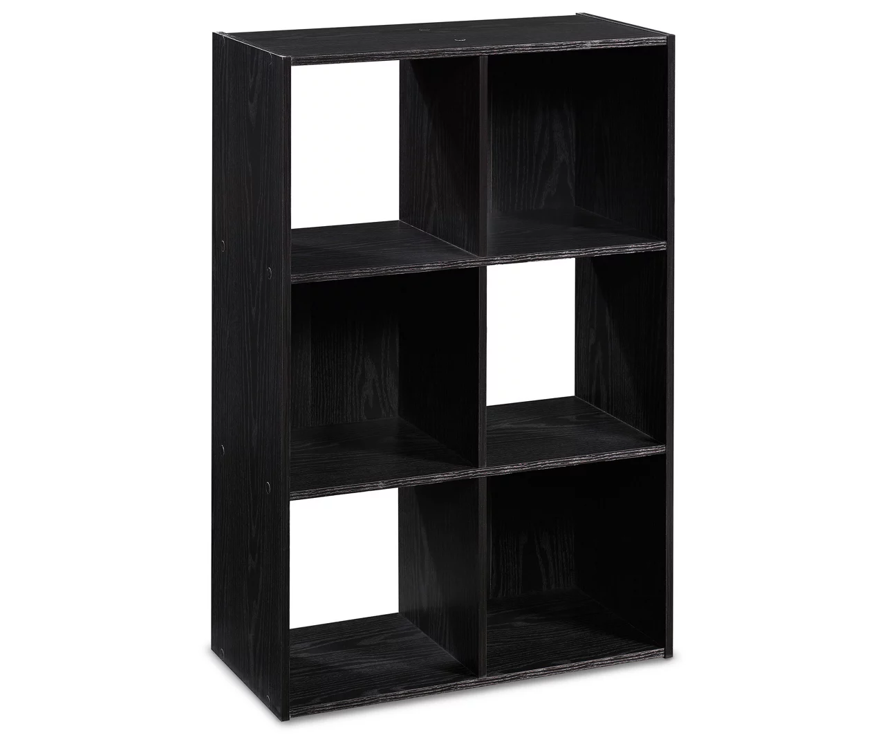 Black Oak 6-Cube Storage Organizer 1 Black Oak 6-Cube Storage Organizer