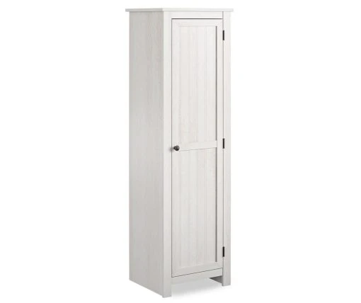 Lincoln Magnolia Oak White Single Door Kitchen Pantry -Biglots Sales 810447463 4