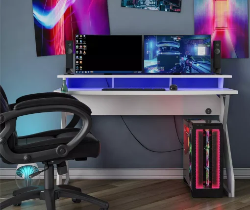 NTense Xtreme Gaming Desk -Biglots Sales 810483177