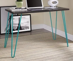 Ameriwood Retro Hairpin Desk -Biglots Sales 810483902