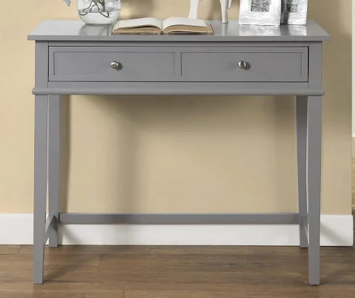 Somerville Gray Writing Desk -Biglots Sales 810483922