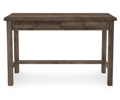 Arlenbry Gray 2-Drawer Desk -Biglots Sales 810485140 4