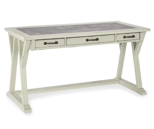 Jonileene White-Gray Desk -Biglots Sales 810485166 2