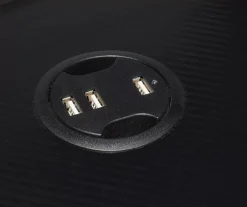 Black LED Gaming Desk With Riser -Biglots Sales 810499569 9