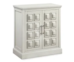 Hailey White 2-Door Accent Cabinet