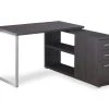 Gray Reversible L-Shaped Corner Desk