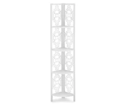 Monarch Geometric 4-Shelf Corner Bookcase -Biglots Sales 810512945 2