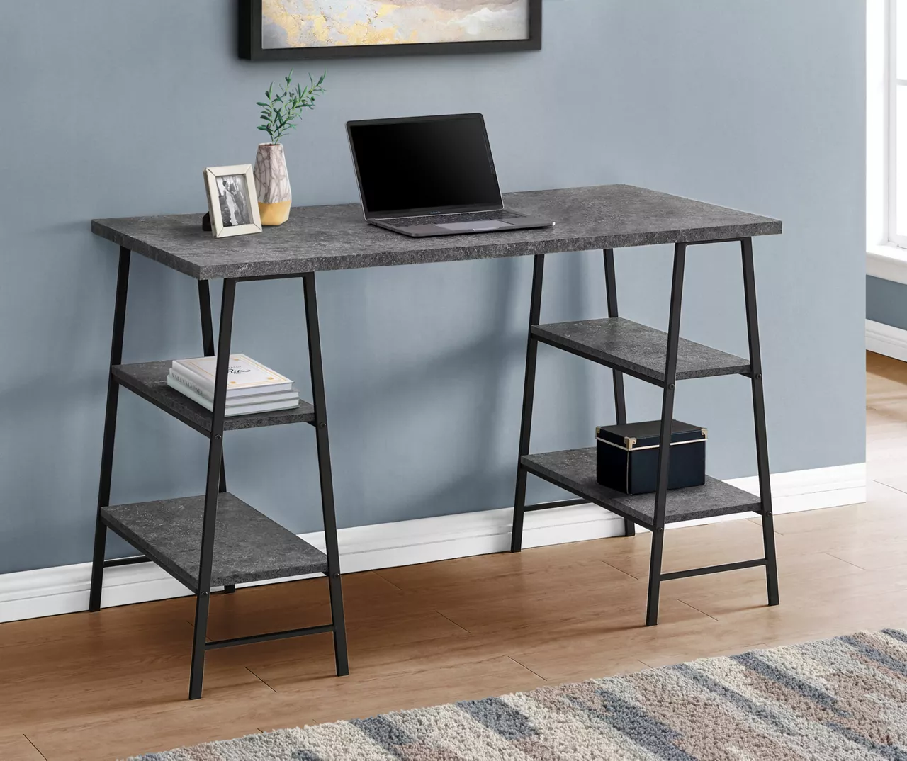 Monarch Sawhorse Office Desk 14 Monarch Sawhorse Office Desk - Image 14