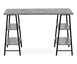 Monarch Sawhorse Office Desk 36 Monarch Sawhorse Office Desk -Biglots Sales 810512952 5