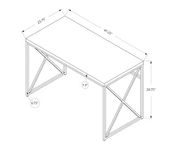 Monarch Reclaimed Office Desk -Biglots Sales 810512959 10