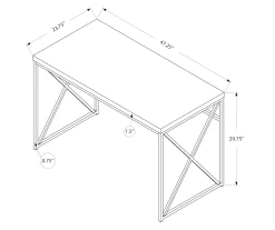 Monarch Reclaimed Office Desk -Biglots Sales 810512960 3