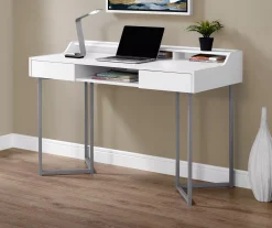 Monarch Office Desk With Riser -Biglots Sales 810512966 1