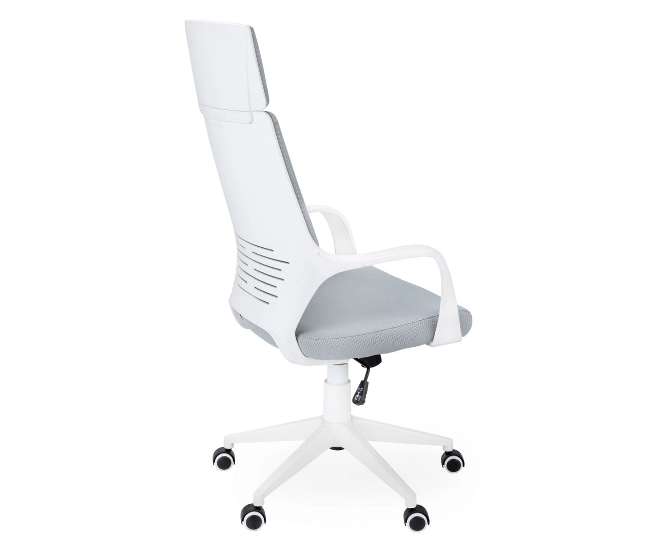 White & Gray Executive Office Chair 3 White & Gray Executive Office Chair - Image 3