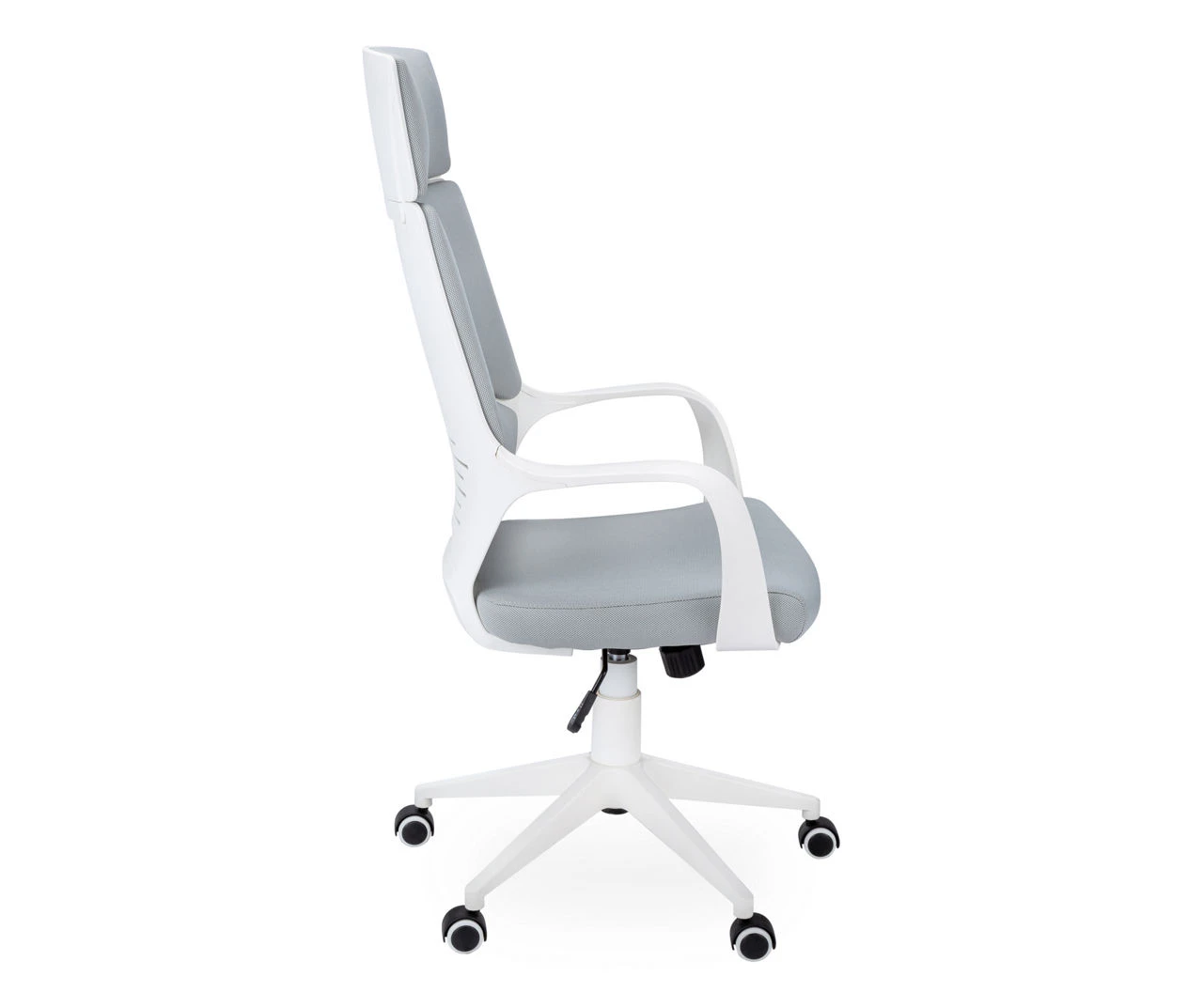White & Gray Executive Office Chair 4 White & Gray Executive Office Chair - Image 4