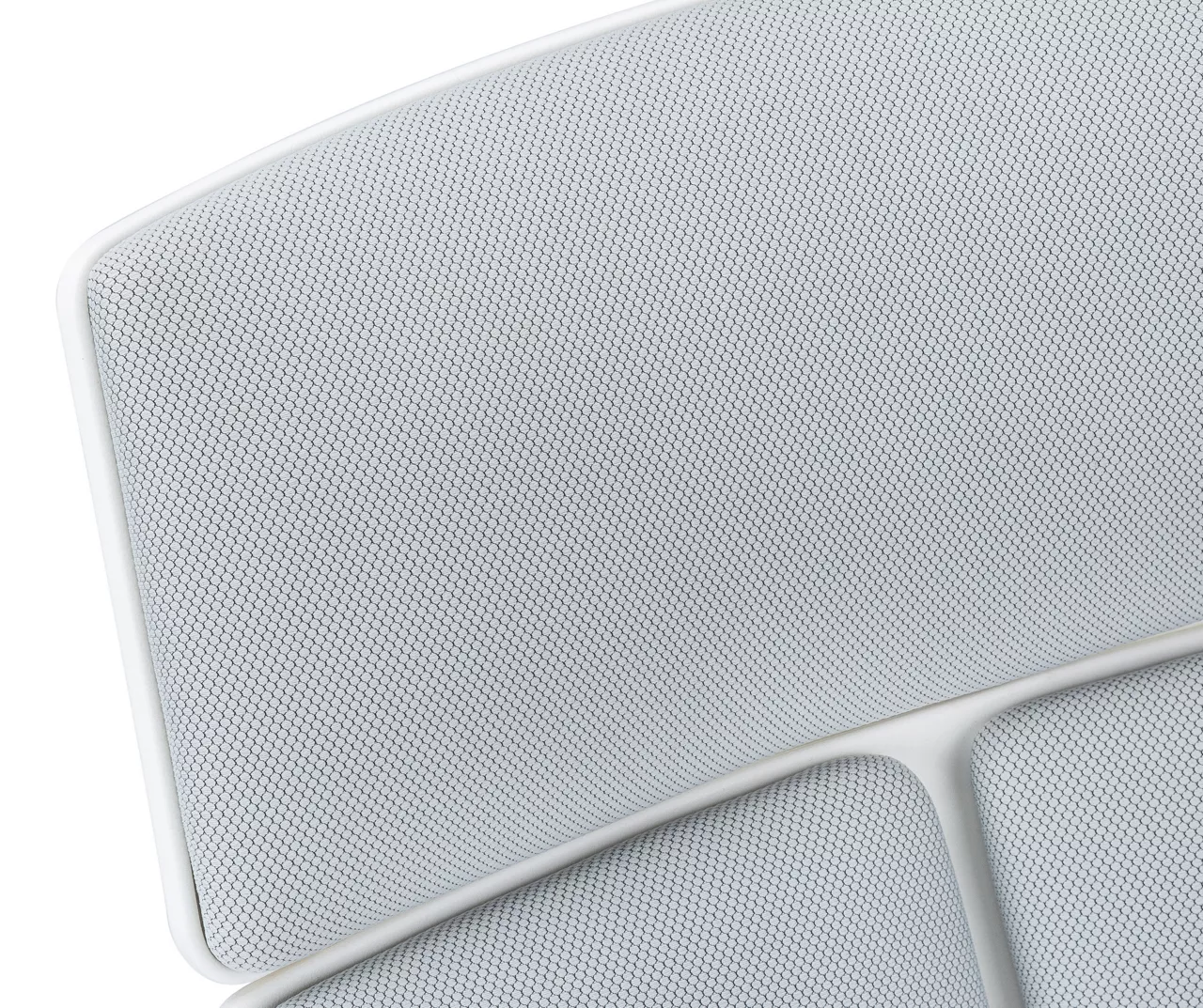 White & Gray Executive Office Chair 6 White & Gray Executive Office Chair - Image 6