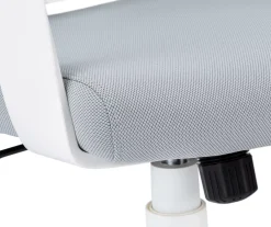 White & Gray Executive Office Chair 18 White & Gray Executive Office Chair -Biglots Sales 810512972 9