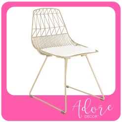 Vivi Metal Dining Chairs, 2-Pack -Biglots Sales 810513496