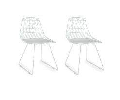 Vivi Metal Dining Chairs, 2-Pack -Biglots Sales 810513498 1