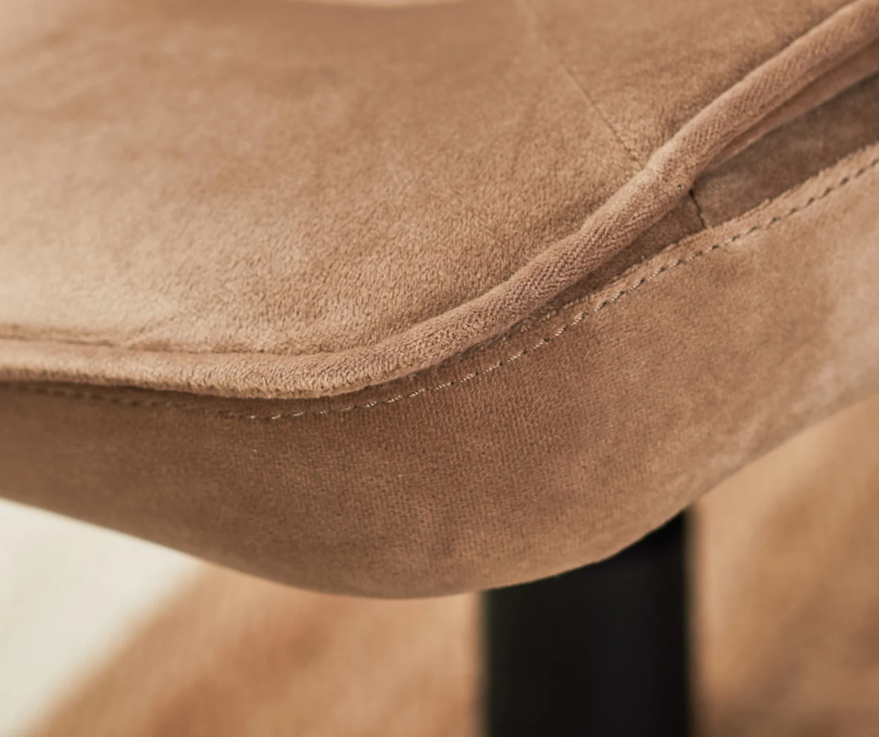 Hannah Beige Microfiber Office Chair 19 Hannah Beige Microfiber Office Chair - Image 19