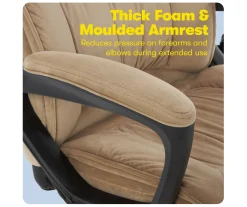 Hannah Beige Microfiber Office Chair 26 Hannah Beige Microfiber Office Chair -Biglots Sales 810513511 A0 7 1