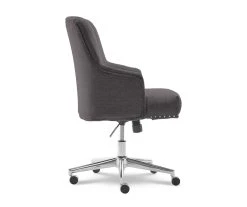 Leighton Dark Gray Memory Foam Fabric Office Chair -Biglots Sales 810513537 10