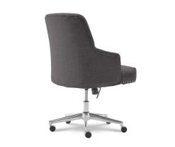 Leighton Dark Gray Memory Foam Fabric Office Chair -Biglots Sales 810513537 11