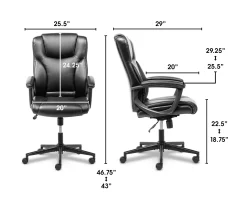 Serta Connor Office Chair -Biglots Sales 810513548 4