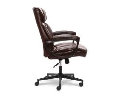 Hannah Brown Bonded Leather Office Chair -Biglots Sales 810513551 11