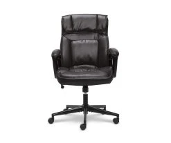Hannah Black Bonded Leather Office Chair