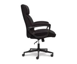 Hannah Charcoal Gray Microfiber Office Chair -Biglots Sales 810513553 10